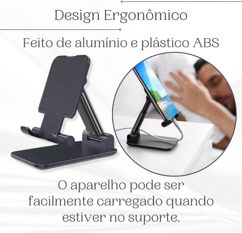 Suporte Para Celular Ergonômico dobrável Portátil Celular