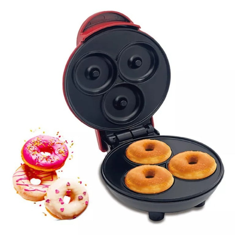 Máquina De Donuts 3 Rosquinhas Sokany Sk08 Mini Donuts - Ant