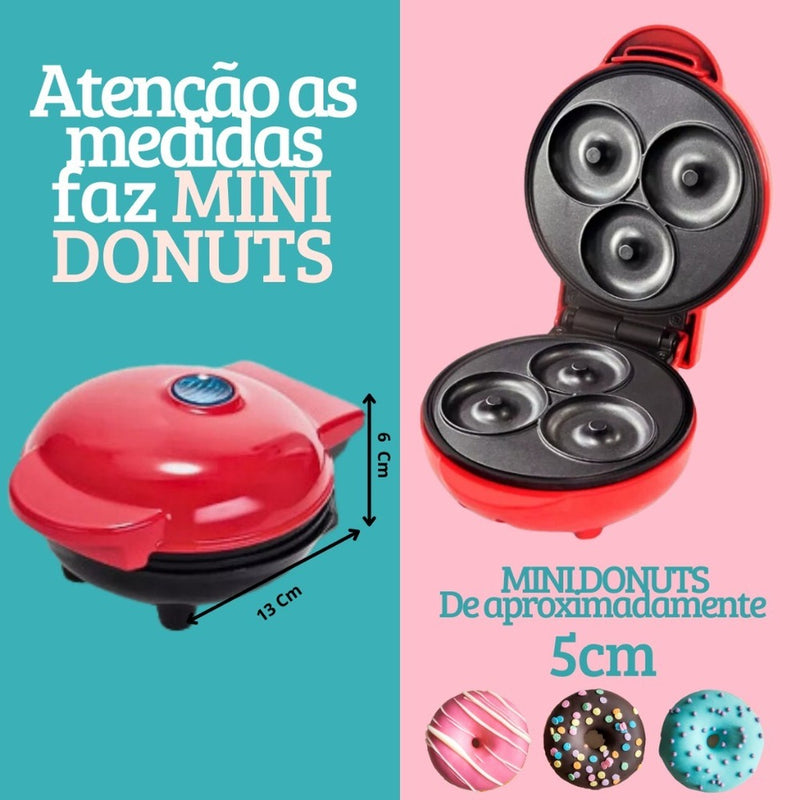 Máquina De Donuts 3 Rosquinhas Sokany Sk08 Mini Donuts - Ant